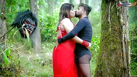 Gorgeous brunette milf with a big ass with her pussy