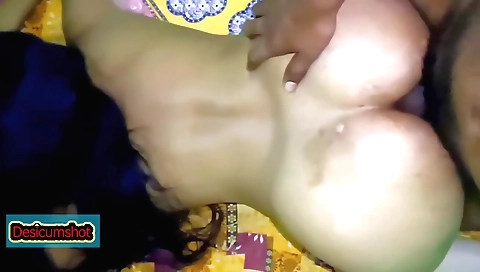 Indian brunette enjoys being fucked in her pussy in POV
