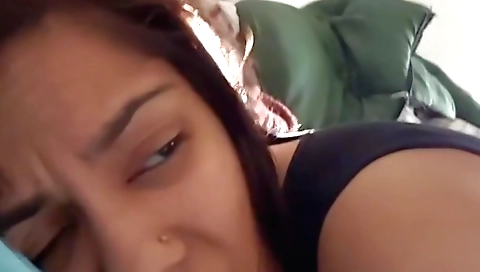 Indian hottie fucked by her boyfriend and gets her ass pounded