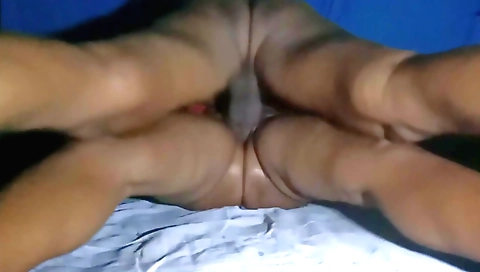 Amateur brunette teen in a big booty is showing off her body