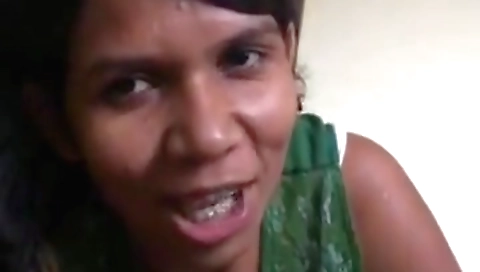 Small ass brunette with a pair of small and round tits