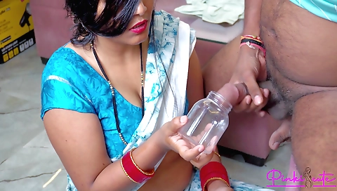 Indian teen gets a creampie from neighbor's stepdaughter-in-law