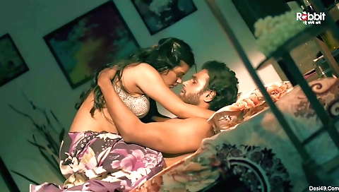 Cute maid with cute face and small tits shows off her body