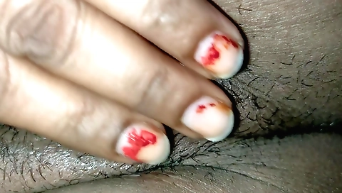 Bhabhi ki pyasi chut is a very hot video with a hot brunette beauty