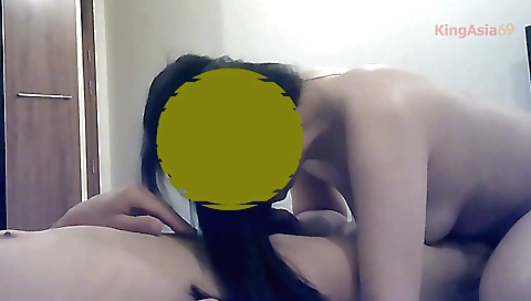 Busty amateur 18+ amateur brunette teen sucking hot dick