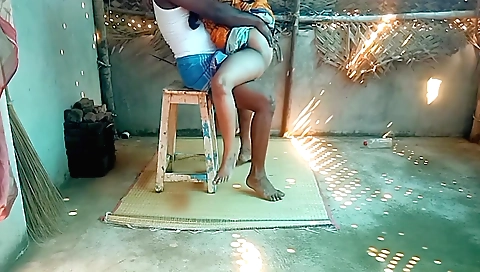 Stepsister house cleaning sex by domestic sex and home chore 4834255