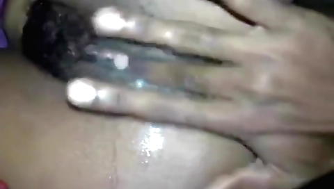 Hairy indian girl with a nice ass has a sexy amateur video