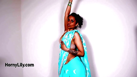 Best solo video for an indian brunette with a great body