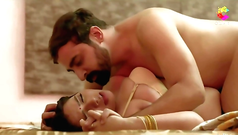 Brightly dressed MILF gives a sexy blowjob to her friend