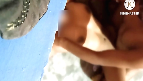 Indian woman getting creampie with a guy in her mouth