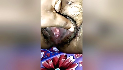 Indian girl in a sexy dress and lingerie is having a kinky affair