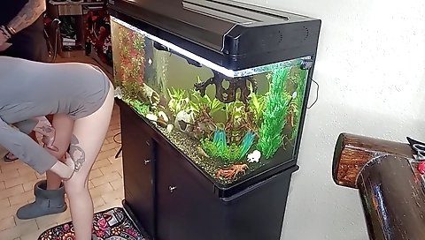 Indian amateur porn video with a brunette in the woods