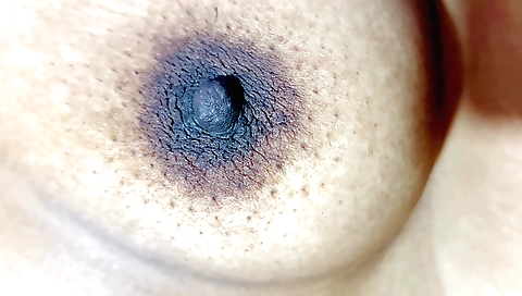 Busty blonde slutty girl plays with her body in the studio