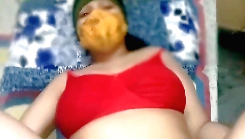 This sexy brunette chick is getting off for me on camera