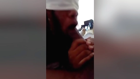 Stepsister and her man have the chance to teach her