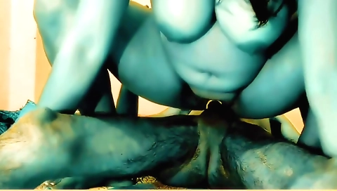 Indian brunette 18+ is getting fucked in a big boob bikini