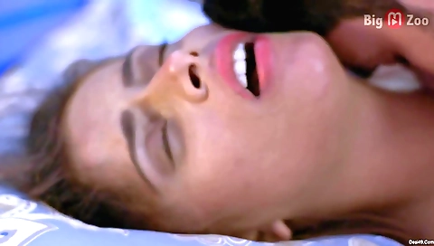 Brunette is making her landlord happy with her love