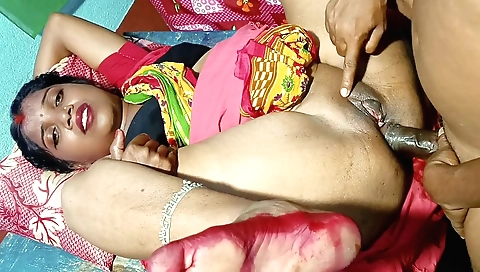 Indian wife is masturbating after sex with husband
