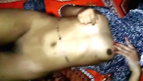 Step-friends wife and a man are fucking in threesome