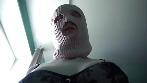 Indian amateur teen touches her pussy on the couch