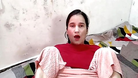 Indian amateur teen is changing her school dress in bathroom