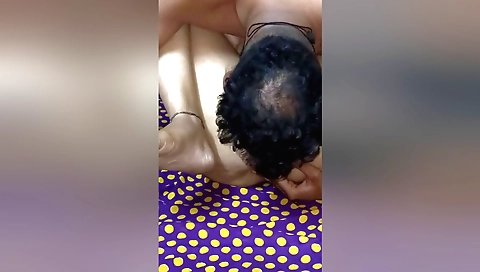 Indian chick is going to get her pussy fucked and sucked in the jungle