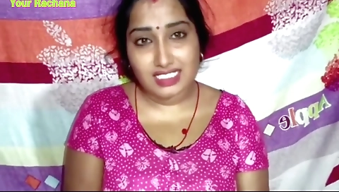 Busty brunette with a nice body teaching a stepson