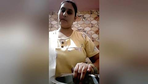 Puja oh my darling is showing her body in stockings