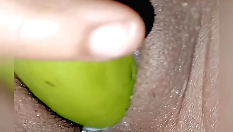 Indian girl with a big ass enjoys hardcore masturbation