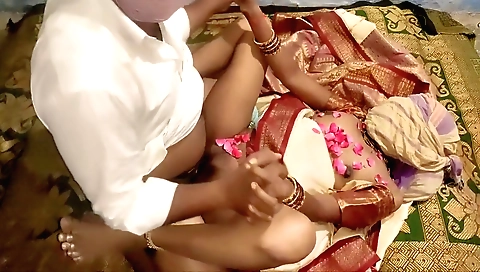 Indian housewife getting fucked by her husband in the kitchen