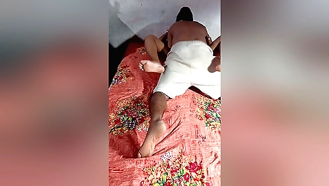 Indian babe with a sexy ass sucks dick in webcam clip