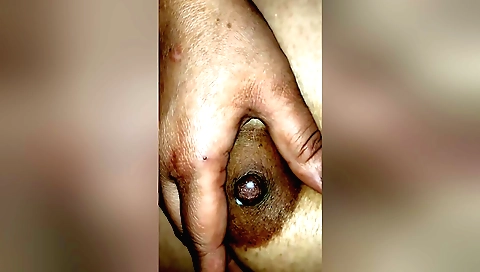 Indian whore gives a dirty talk and enjoys sex with husband