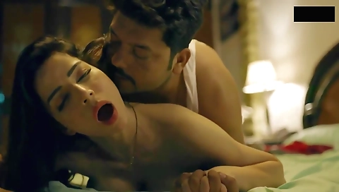 Busty Indian milf with a sexy ass gets on her knees