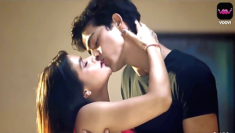 Brunette babe with a nice round ass enjoys to play games