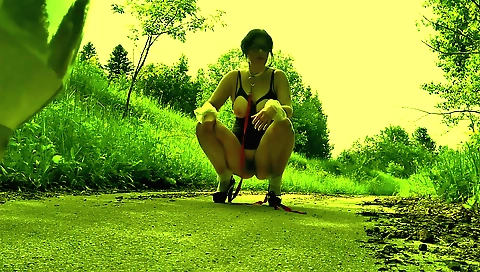 When The Stupid Slut Collects Her Rewards At The End Of The Day