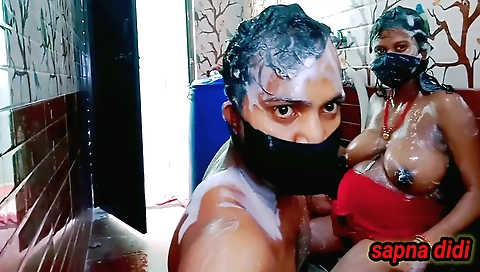 Pregnant brunette teen in white panties in webcam vid