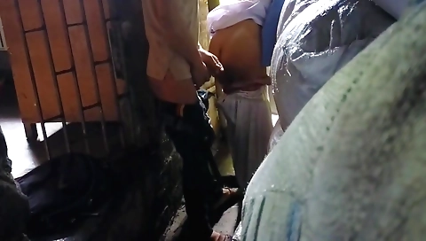 Indian teen girl gets fucked by a teacher in a village