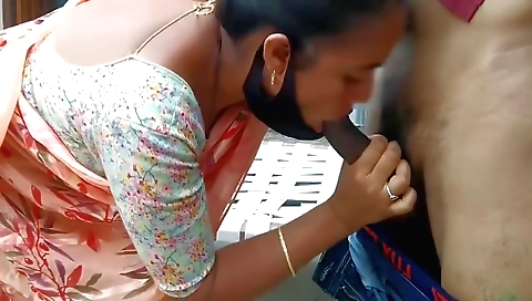 Indian chubby cunt fucked by a dude with deep blowjob